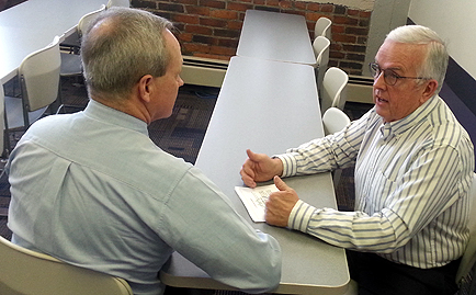 Mike Hastings & client